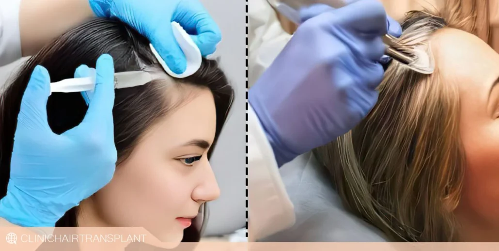 مقایسه مزوتراپی و پی آر پی