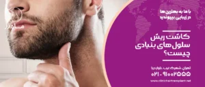 کاشت ریش سلول‌های بنیادی چیست؟